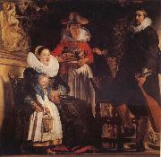 Jacob Jordaens The Family of the Artist France oil painting artist